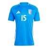 Camiseta de fútbol Italia Giorgio Scalvini 15 Primera Equipación Euro 2024 - Hombre